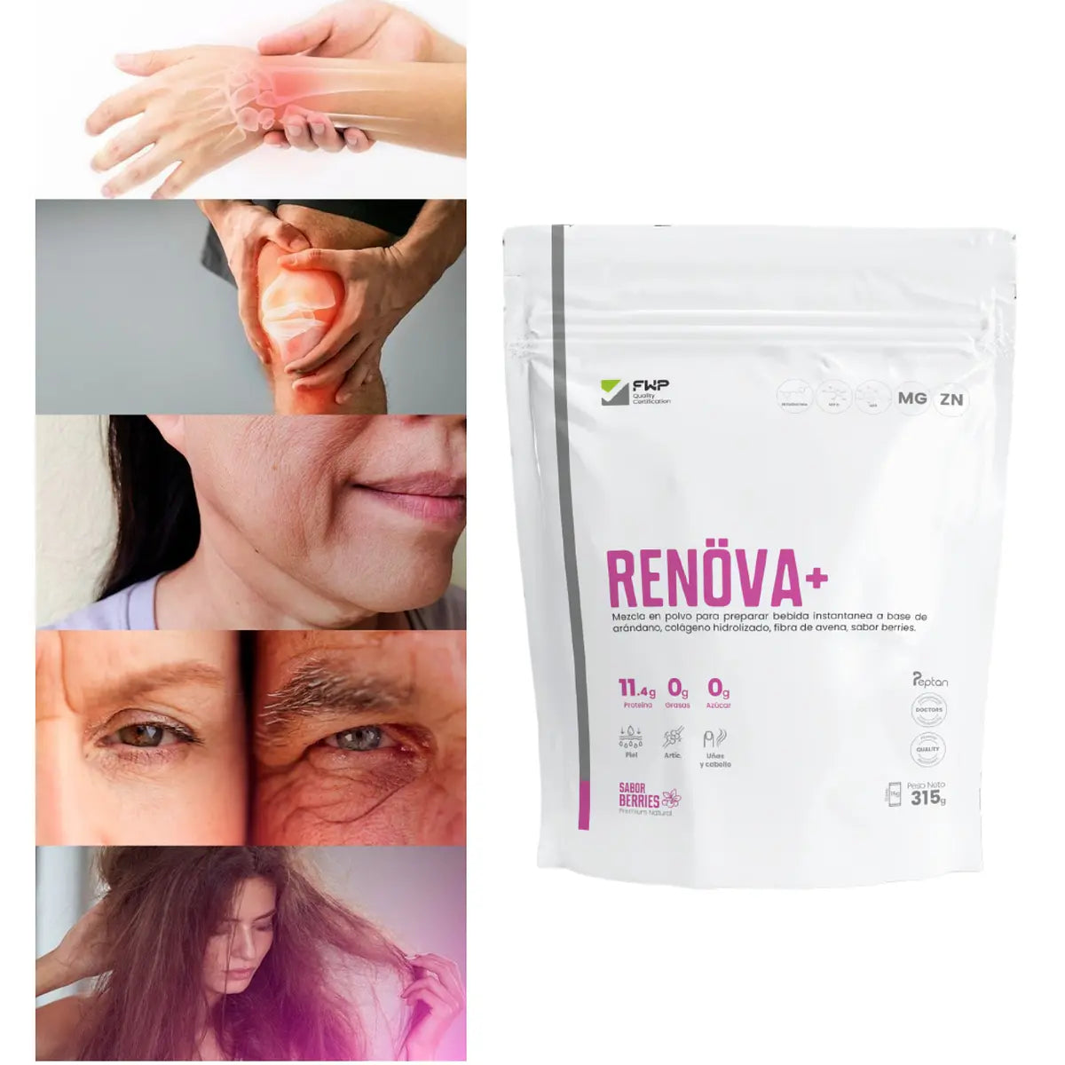 Colágeno RENOVA+ en Sachets: Colágeno Premium