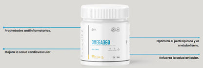OMEGA360 - (Cardioprotección y Vitalidad)